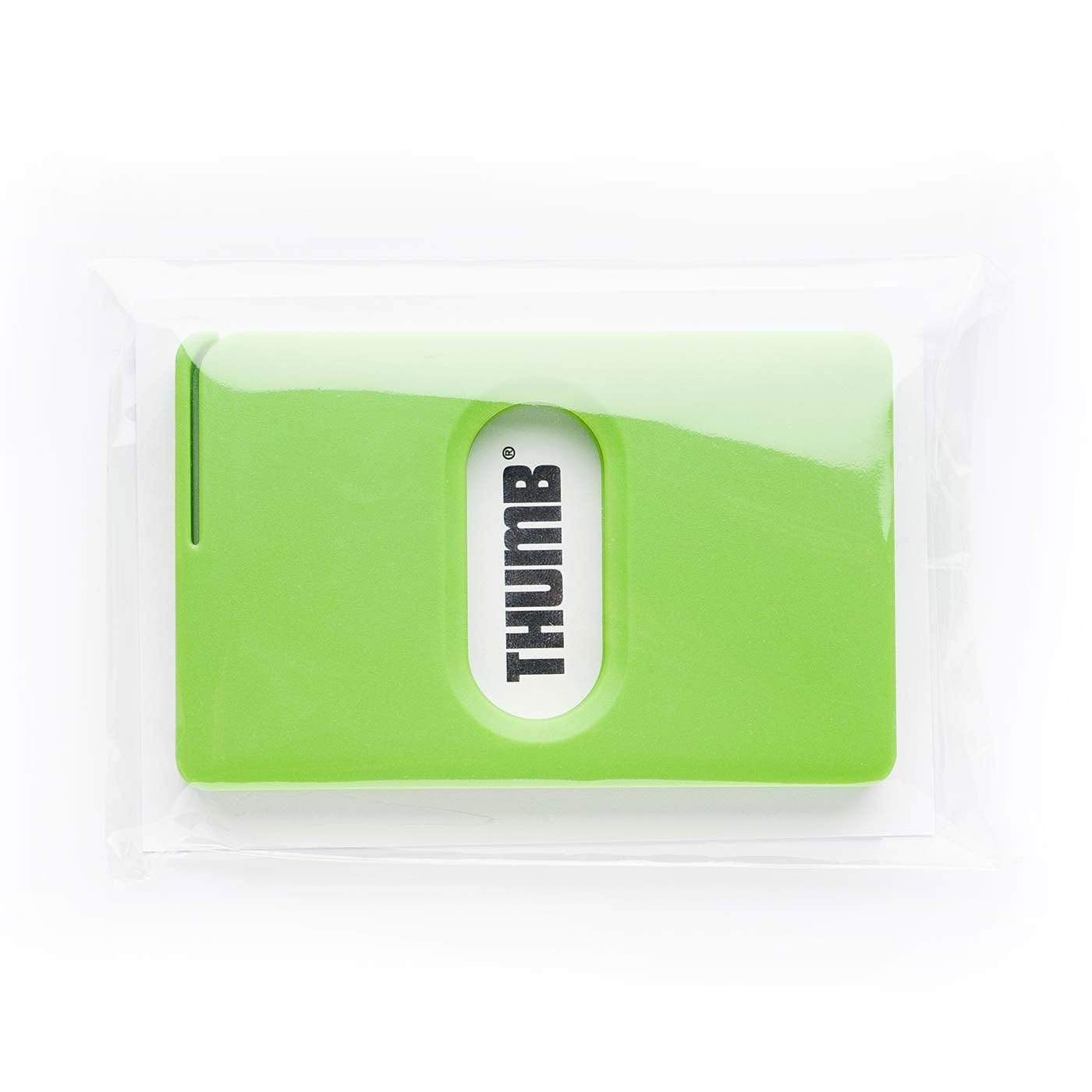 Runiusdesign Fashion Thumb creditcard houder Groen thumb-gr