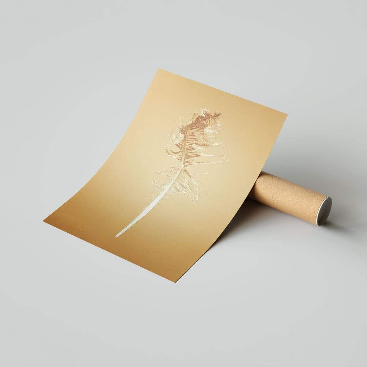 Sybrand Prints Woonaccessoires Nature Trash Feather poster